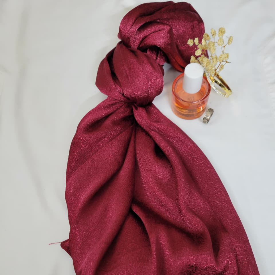 Premium Silk- Bundle Of 3 (Sky Blue, Copper And Deep Wine)