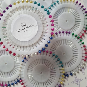 Hijab Pins (Pack of 40 Multicolor Pins)