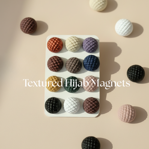 Textured Hijab Magnets