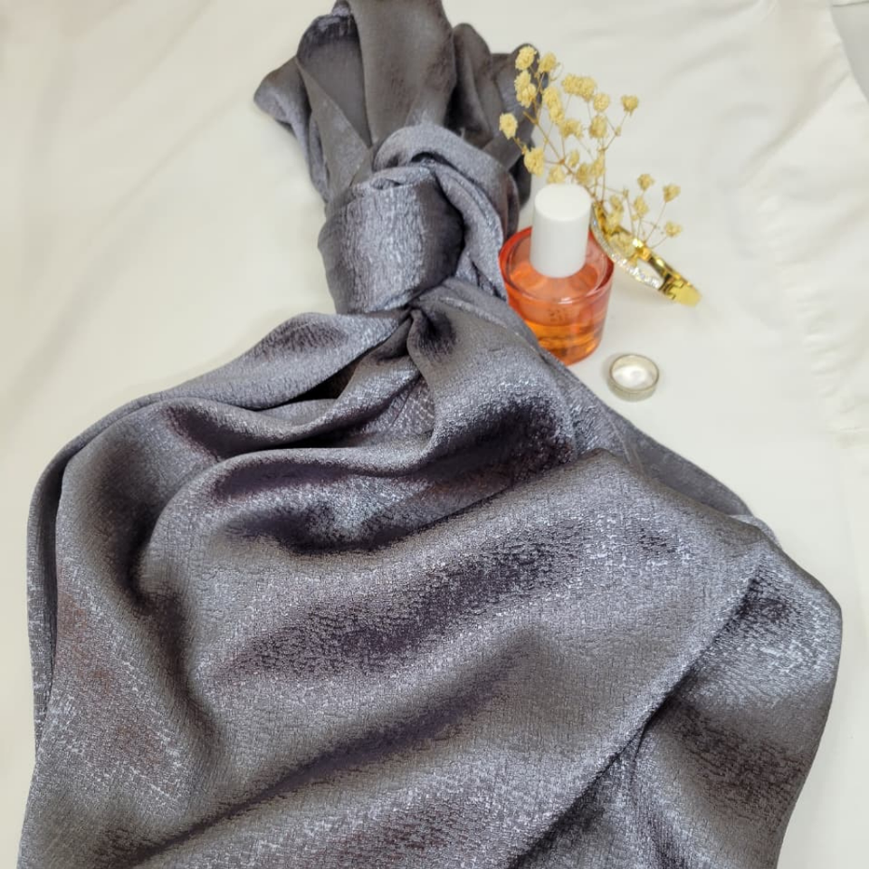 Premium Silk - Bundle Of 3 (Gray, Tea Pink And Antique Gold)