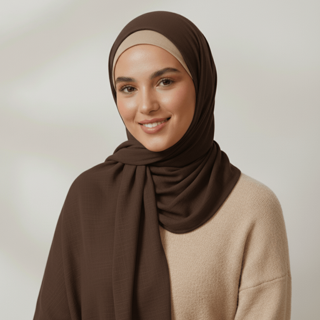 Chocolate Brown - The Hijab Palace