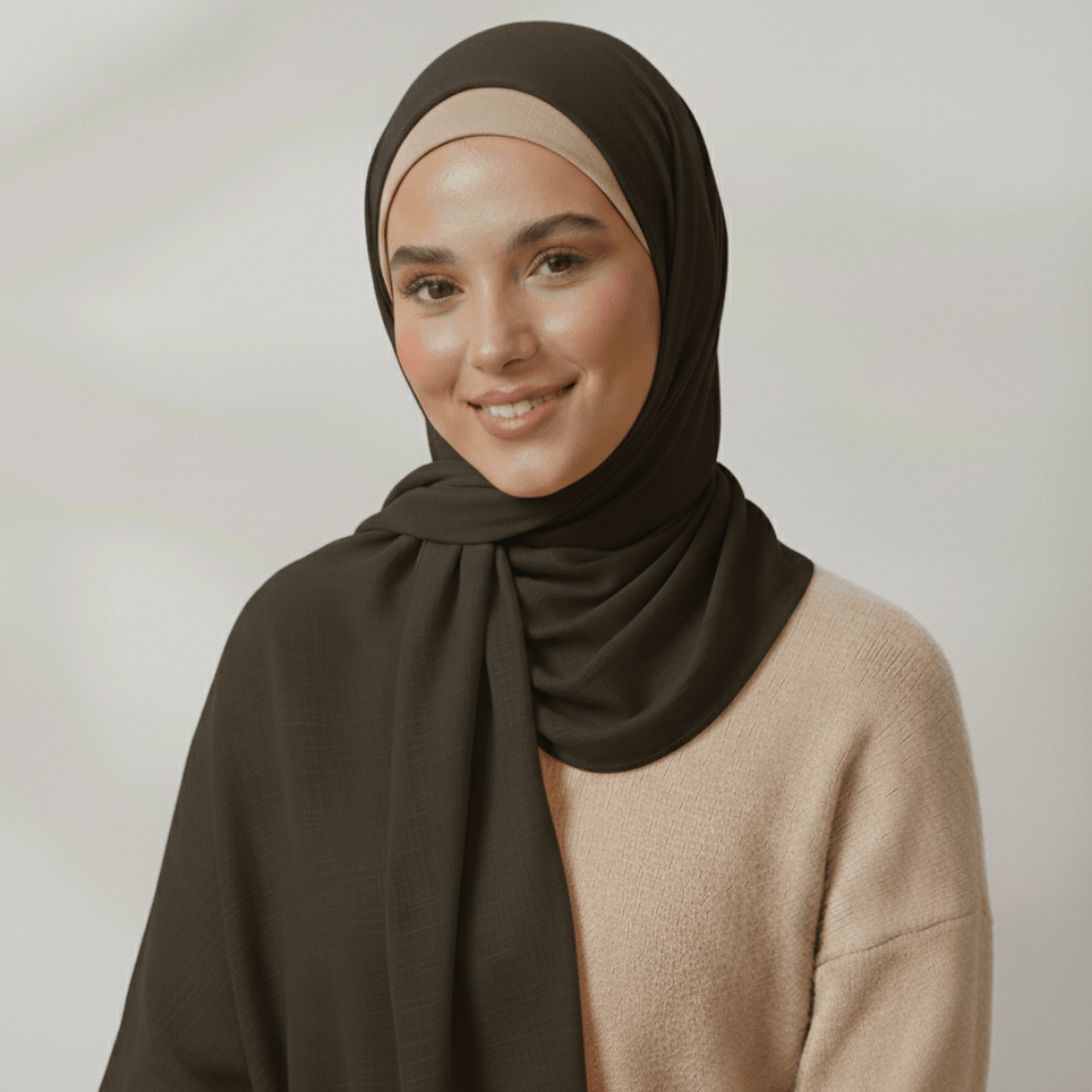 Dark Khaki - The Hijab Palace