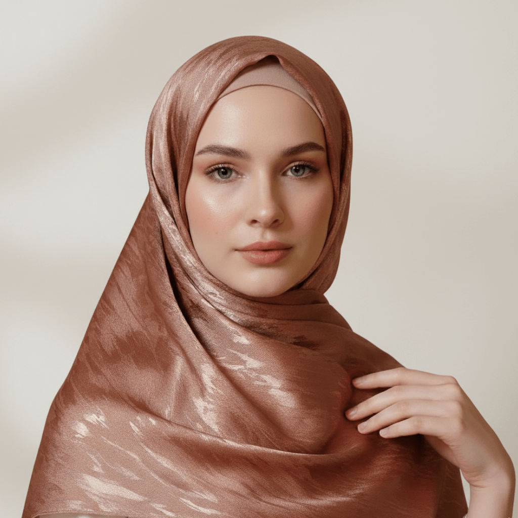 Deep Rose Gold - The Hijab Palace