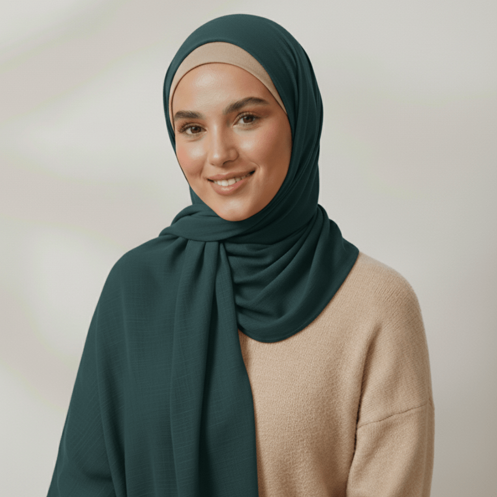 Deep Teal - The Hijab Palace