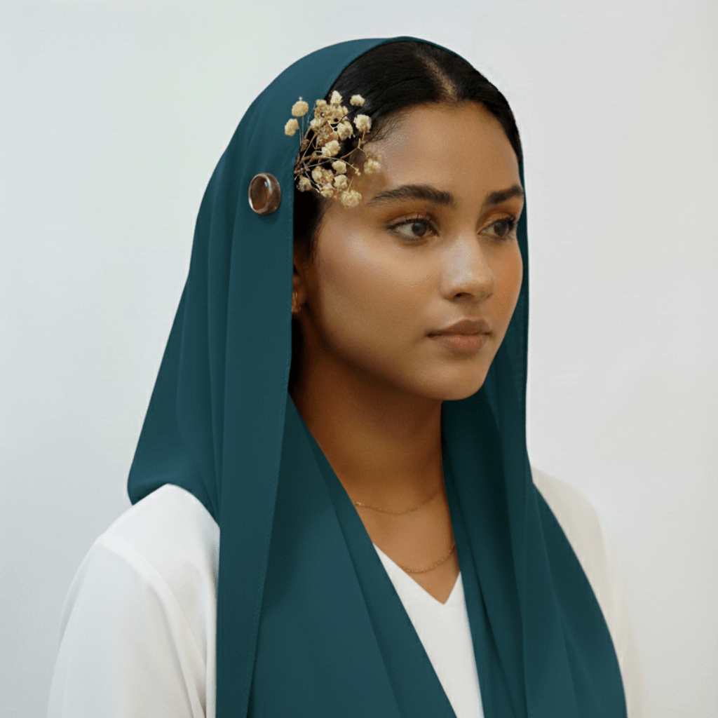 Deep Teal - The Hijab Palace