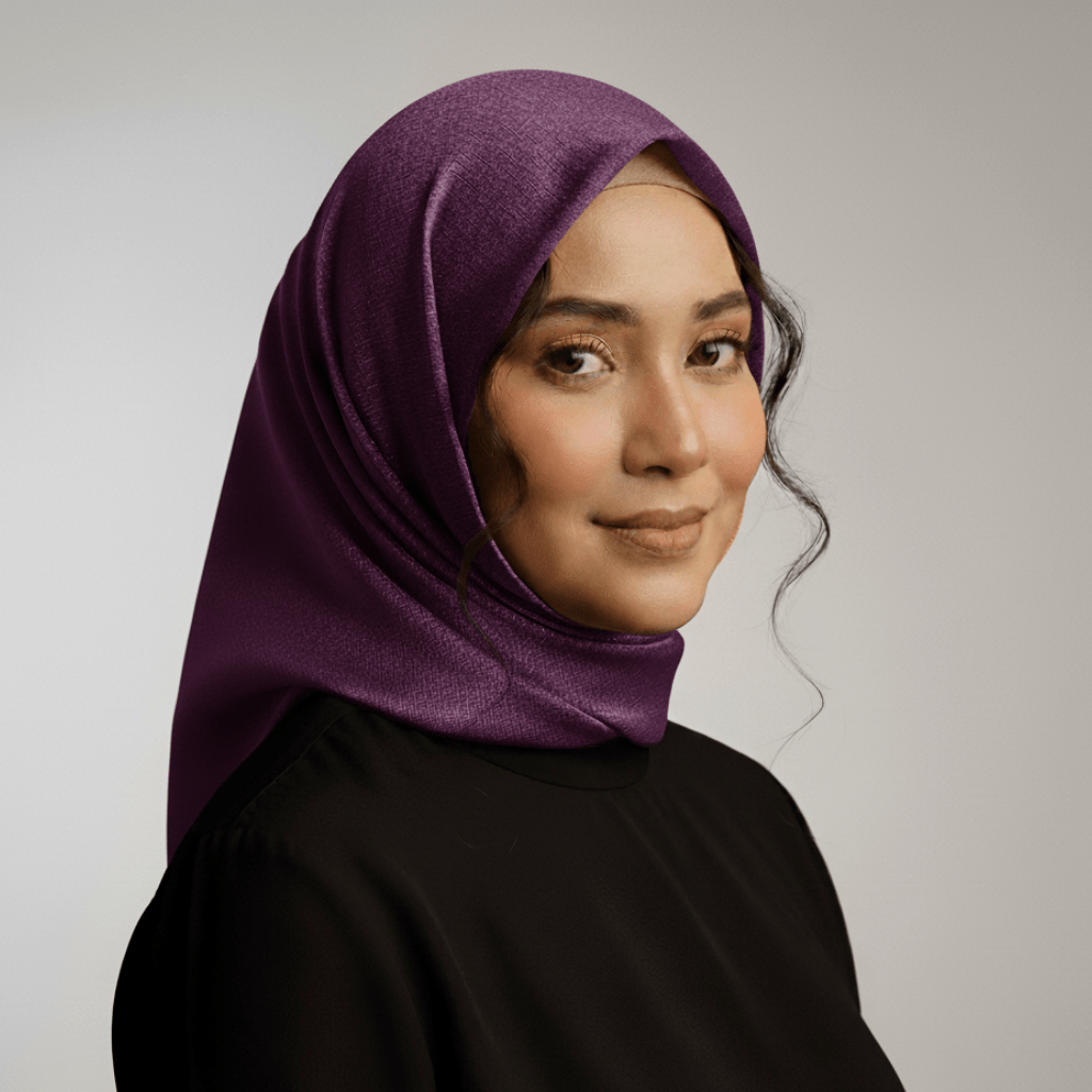 Deep Violet - The Hijab Palace