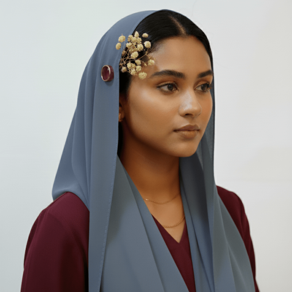 Dusty Blue - The Hijab Palace