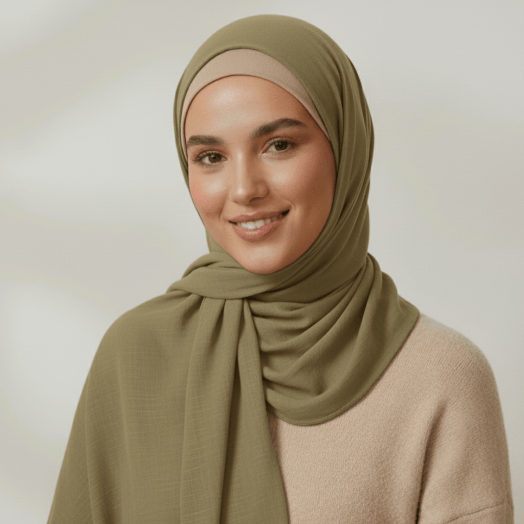 Mustard Green - The Hijab Palace