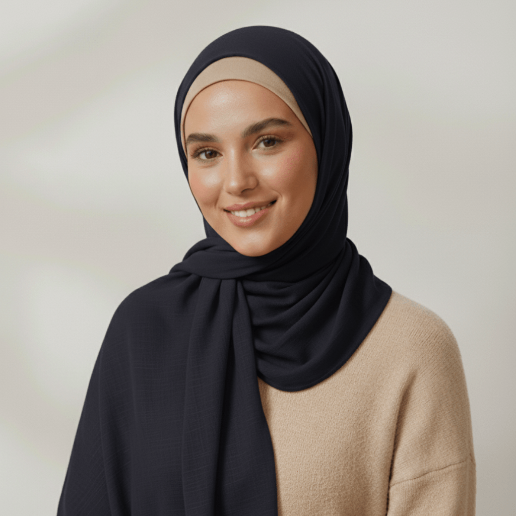 Navy Blue - The Hijab Palace