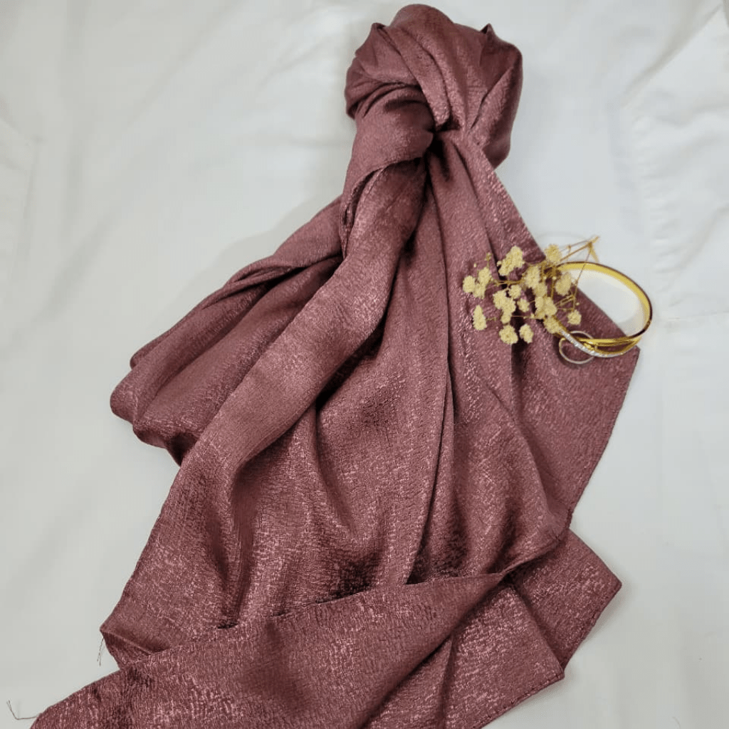 Premium Silk - Bundle Of 3 ( Gold, Brown and Rose Gold ) - The Hijab Palace